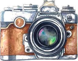 Watercolor Camera By Kristin Sheaffer In 2021 Camera Drawing Camera Illustration Camera Drawing Art