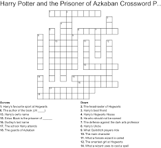 J K Rowling Crossword Puzzle Wordmint