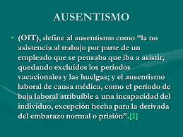 We did not find results for: Salud Ocupacional Ausentismo Laboral Ppt Descargar