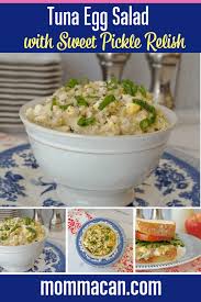 Tuna Egg Salad With Sweet Pickle Relish Momma Can We thought it was amazing. tuna egg salad with sweet pickle relish