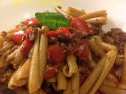 Affari Di Gusto Pasta Con Peperoni E Carne Macinata
