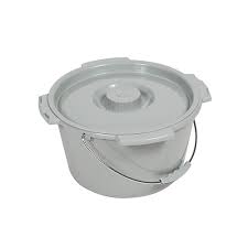 Bucket comes with lid and handle. Replacement Commode Bucket For Drive Commodes Bellevue Healthcare