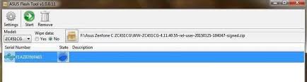 Kenapa unzip image failure ? Cara Flash Asus Zenfone C Z007 Via Flashtool Sd Card Tanpa Pc