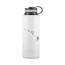 Hydroskins Water Bottle Silicone Hawaii Sleeve For Hydro Flask Takeya Thermoflask Fifty Fifty Simple Modern Protection Water Bottle Bottle Flask