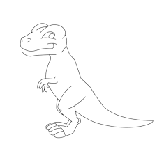 How To Draw A Cartoon T Rex Feltmagnet Crafts Cool t rex drawing to color. how to draw a cartoon t rex