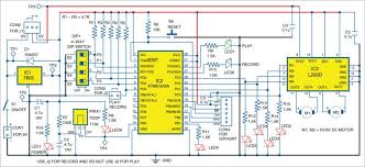 The circuit taken from the tutorial documentation. Make Your Own Remote Controlled Robot Full Project With Source Code