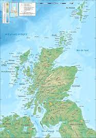 La carte est toujours accompagnée d'une légende très fournies, avec de nombreux détails géographiques et historiques. Geographie De L Ecosse Wikipedia