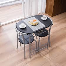 Pub tables & bistro sets. 3 Pcs Dining Set Table 2 Chairs Bistro Pub Home Kitchen Breakfast Furniture Walmart Com Walmart Com
