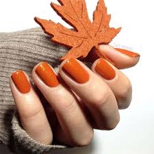 25 Beautiful Fall Nails Art Color That Will Inspire You Fall Nail Colors Nail Colors Pumpkin Nails