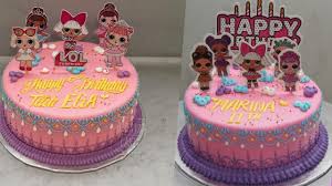 Potong kue ulang tahun lol surprise disini: Kue Ulang Tahun Karakter