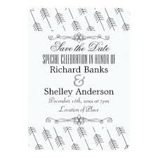 Arrow Pattern Save The Date Zazzle Com Arrow Pattern Card Patterns Vintage Wedding Gifts