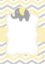 Pin De Elizabeth Islas Flores En Festivita Ed Eventi Elefante Para Ninos Baby Shower Elefantes Baby Shower Invitaciones