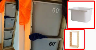 17 Praktische Ikea Tricks Die Dein Leben Effizienter Besser Und Einfacher Machen Waschetruhe Wasche Aufbewahrung Ikea Wasche