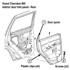 Jeep Grand Cherokee Wk Interior Trim Removal Interior Door Trim Interior Trim Jeep Grand Cherokee