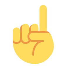 Pointing Finger Emoji Meaning With Pictures From A To Z Backhand index pointing up light skin tone. pointing finger emoji meaning with