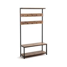 Meuble D Entree Hiba Bois Metal La Redoute Interieurs La Redoute In 2020 Home Furnishing Accessories Wall Racks Hall Stand