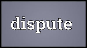 Dispute definition, to engage in argument or debate. Dispute Meaning Youtube