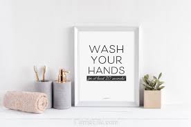 Check spelling or type a new query. Wash Your Hands Printables For Home Schools And Offices Carrie Elle