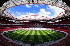 A General View Of Estadio Da Luz Ahead Of The Uefa Champions League Final Against Real Madrid At Estadio Da Lu Estadio Da Luz Benfica Wallpaper Estadio Futebol