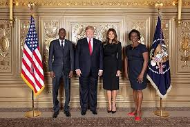 Haiti's interim prime minister claud File Jovenel Moise Donald Trump Melania Trump Martine Moise Jpg Wikimedia Commons