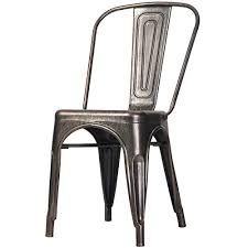 merax metal dining chairs high back