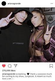 Bts Translations On Twitter Ariana Grande Ariana Bts Jungkook
