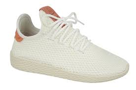 An adidas originals design collaboration with pharrell williams, these shoes show off sleek court lines and creative flair. Herren Schuhe Sneakers Adidas Originals Pharrell Williams Tennis Hu Cp9763 Weib Fur 54 50 Sneakerstudio De