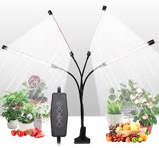 Outdoor plants are tricky to handle, but indoor plants pose a different challenge. Amazon Com Grow Light For Indoor Plants Upgraded 4 Heads 168 Leds Full Spectrum Sunlike White Plant Lights With 4 8 12h Timer 5 Dimmable Level 4 Switch Modes Usb Powered Not Include Adapter Home Improvement