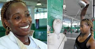 Entrevista a la esgrimista cubana Zuleydis Ortiz