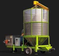 Movable 20t Vertical Tower Corn Broomcorn Rice Dryer Maize Grain Drying Machine