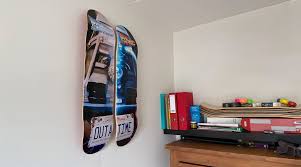 Made with a clear plastic base and two 3 screws perfectly spaced to fit any deck inserts. How To Store A Skateboard Lots Of Cheap Safe Options Skateboardershq