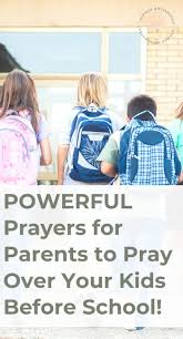 It's easy to get caught up in our own needs, but it is just as important an encouraging prayer for a friend. Powerful Back To School Prayers To Declare Over Your Children This Year