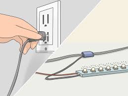 Simply hang them over a hook in the ceiling, swag the chain, and plug into any standard wall outlet. Easy Ways To Wire Led Lights 10 Steps With Pictures Wikihow
