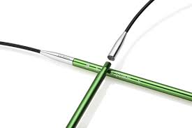 Wood knitting needles have similar properties to bamboo needles. Signature Needle Arts