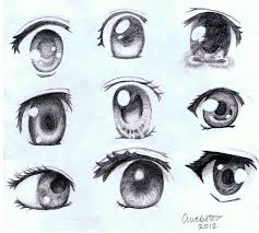 Big Anime Eyes Anime Eye Drawing Cute Eyes Drawing Pencil Portrait