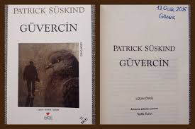 Patrick Suskind Guvercin Kitap 13 Ocak