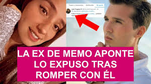 Самые новые твиты от memo aponte (@nemoaponte): La Ex De Memo Aponte Lo Expuso Tras Romper Con El Youtube