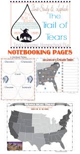 See the fact file below for more information on trail of tears or alternatively, you can download our bumper 35 page comprehensive worksheet. The Trail Of Tears 1820 1845 Unit Study Lapbook