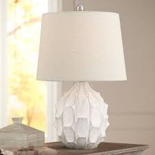 Pauwer crystal table lamps set of 2 with dual usb charging port for living room modern clear crystal bedside table lamp accent nightstand lamps desk light for bedroom office, gold. 360 Lighting Mid Century Modern Accent Table Lamp White Ceramic Linen Tapered Drum Shade For Living Room Bedroom Bedside Family Walmart Com Ceramic Table Lamps Mid Century Modern Accent Table Modern