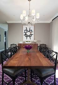 Love The Black Bamboo Dining Room Chairs In High Gloss Dining Room Contemporary My Home Design Purple Dining Room