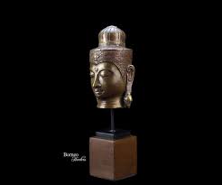 Chainsaw carved bear pine wood 25.5 tall wooden bear. Khmer Buddha 10 5head Sculpture Fine Buddhist Statue On Etsy Wooden Stand Sculpture Bronze Statue