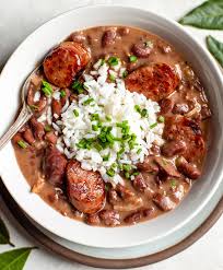 Mom S Red Beans And Rice The Daley Plate Red Bean And Rice Recipe Red Beans N Rice Recipe Red Beans