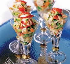 Lobster Crab And Shrimp Cocktail Seafood Cocktail Seafood Recipes Food