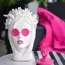 Testa decorativa "La Stilosa" Sagrada Familia di Baci Milano