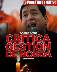 ECUADOR || Andrés Arauz, ex-candidato...
