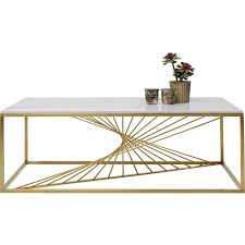 Coffee tables created by today's finest north american furniture artists add function, beauty, and creative style to your home. Coffee Table Art Marble Glass 140x70cm Kare Design