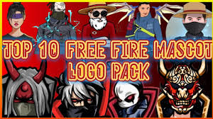 Download free youtube logo png images. Top 10 Free Fire Mascot Logo Pack Without Text Free Download Youtube