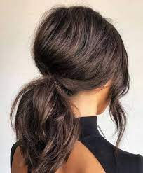 10 Medium Hairstyles To Wear Your Hair Medium Hair Styles Low Ponytail Hairstyles Celebrity Short Hair