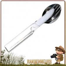 Set De Couverts De Camping Kfs Militaire Inox Bivouac Bushcraft Spork Titane Toaks Optimus De Randonnee Bushcraft