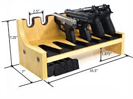 A gun rack is an ideal way to keep your collection of weapons together and to display them for the benefit of others. Pin On Stuff To Build